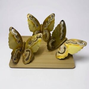 1970’s Vintage- Set of Three Tin Metal Patina Hobo Wall Art, Cottagecore, Fairy